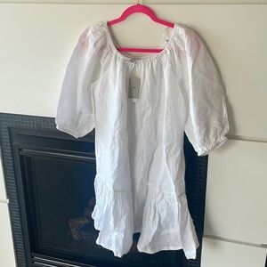 TOMMY BAHAMA WOMENS WHITE LINEN DRESS Size XS-M brand new with tags